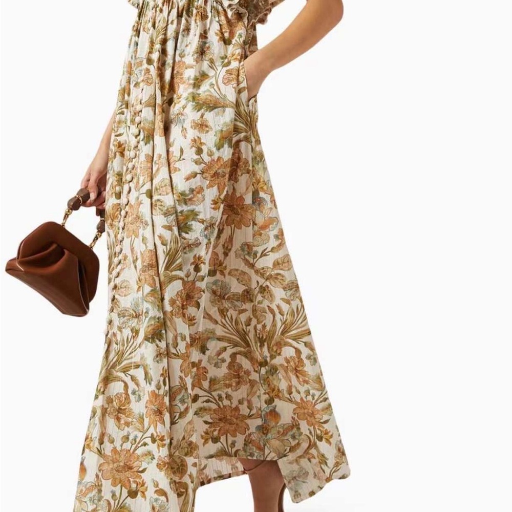 Floral Maxi Dress, size small-medium